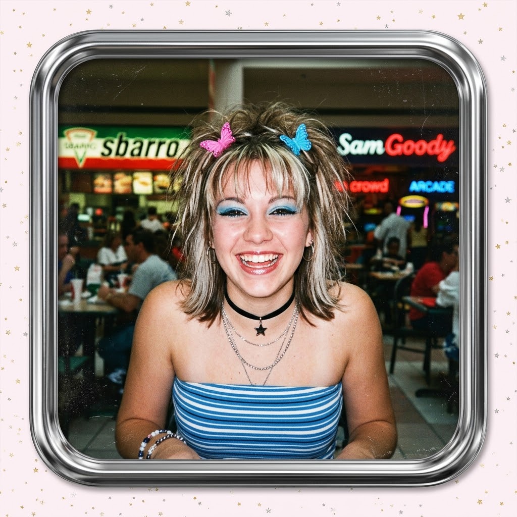 1990s mall teen